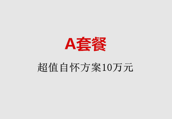 珠海A套餐：超值自怀方案10万元